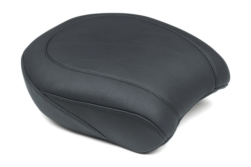 Mustang Motorcycle Mustang 2014-2017 Harley Fat Bob Wide Tripper Passenger Seat - Black - 75037