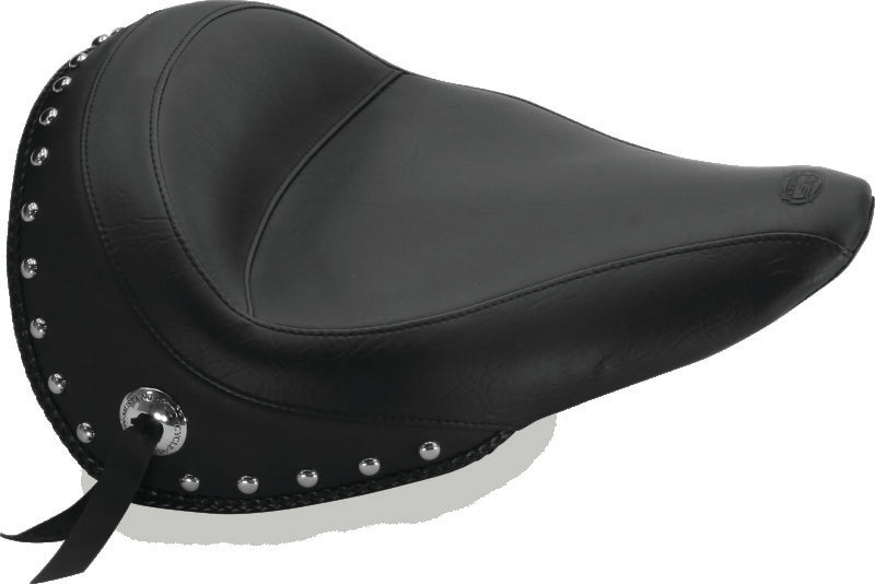 Mustang Motorcycle Mustang 2014-2021 Yamaha Bolt Standard Touring Solo Seat w/Studs- Black - 75691