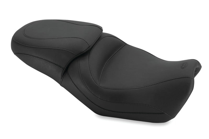 Mustang Motorcycle Mustang 2015-2021 Harley Street Standard Touring 1PC Seat - Black - 76421