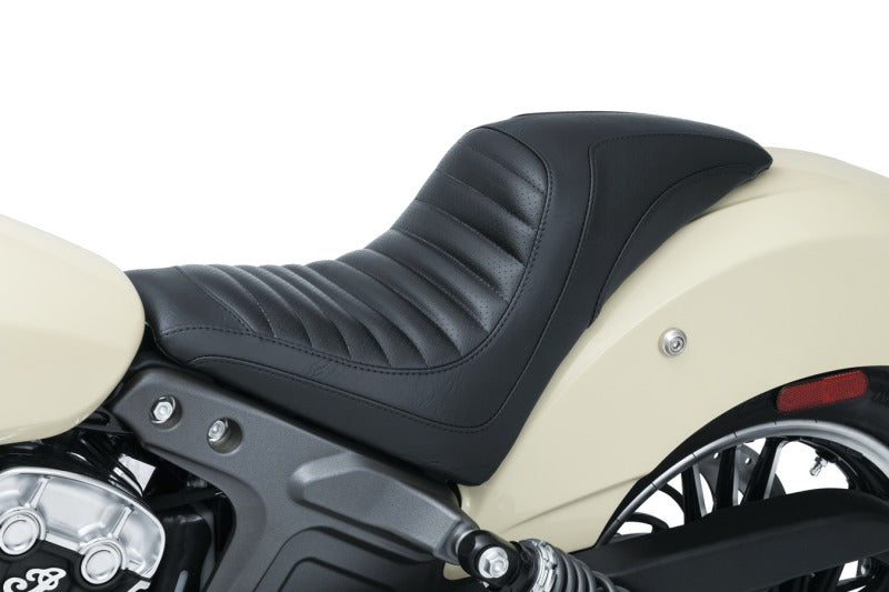 Mustang Motorcycle Mustang 2015-2021 Indian Scout Tripper Solo Seat - Black - 76305