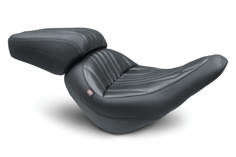 Mustang Motorcycle Mustang 2018-2021 Harley Low Rider & Sport Glide Standard Touring Passenger Seat Dagger - Black - 75722
