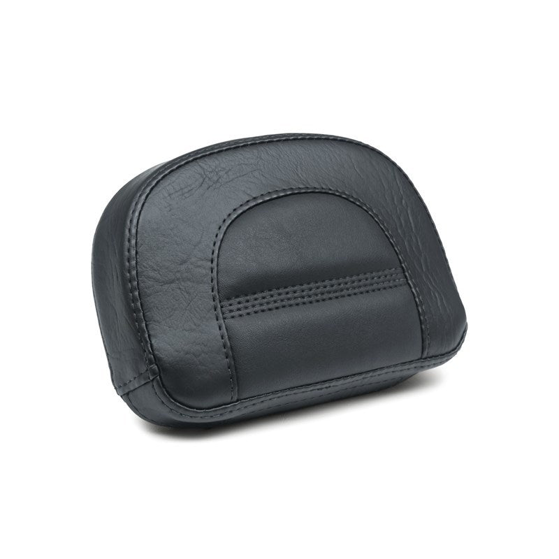 Mustang Motorcycle Mustang 2018-2021 Harley Softail Slim Sissy Bar Pad (8 inch x 5 inch) - Black - 75067