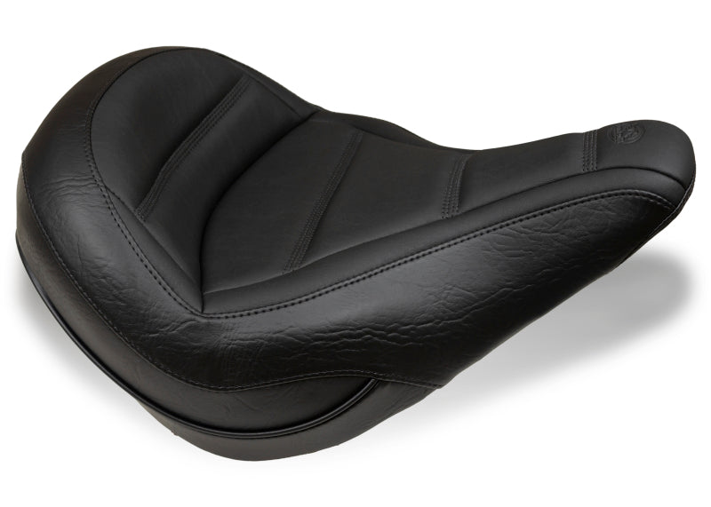 Mustang Motorcycle Mustang 2018-2021 Harley Softail Slim Standard Touring Solo Seat - Black - 75061