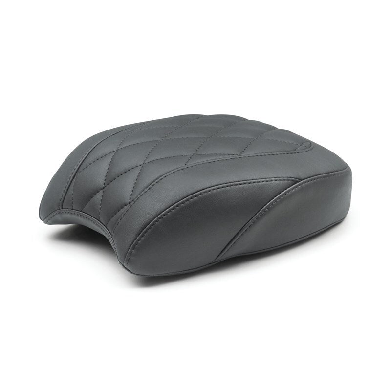 Mustang Motorcycle Mustang 2018-2021 Harley Softail Slim Wide Tripper Passenger Seat Diamond Stitch - Black - 83048