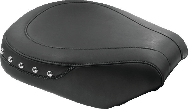 Mustang Motorcycle Mustang 2018-2021 Harley Street Bob Tripper Fastback 1PC Seat Chevron - Black - 75159