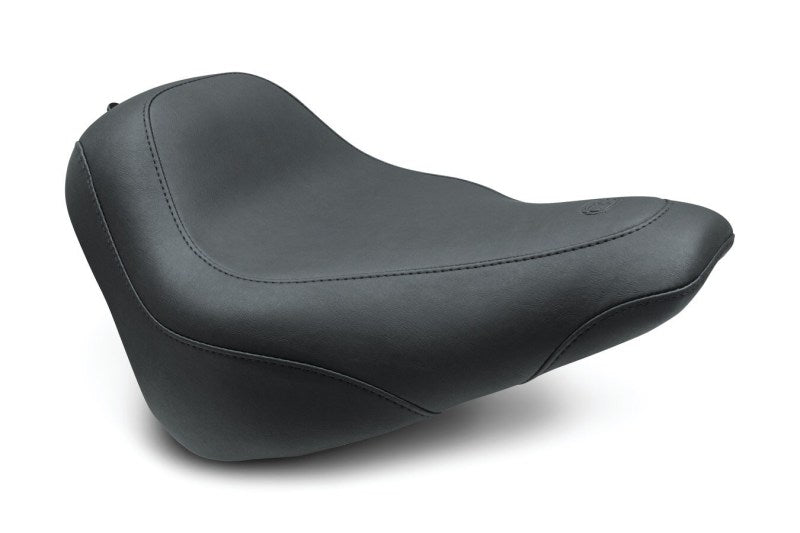 Mustang Motorcycle Mustang 2018-2021 Harley Street Bob Wide Tripper Solo Seat - Black - 75162