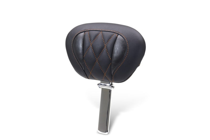 Mustang Motorcycle Mustang 2023-2025 Harley CVO Road Glide (ST) Super Touring Deluxe Diamond Driver Backrest - 89460MO