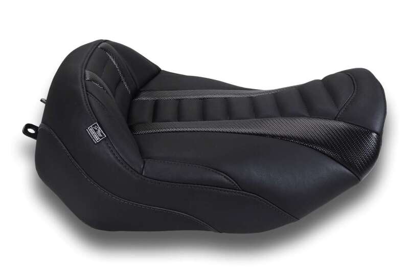 Mustang Motorcycle Mustang 2023-2026 Harley CVO Road Glide, Street Glide, Deluxe T Solo Blk w/Blk Thread - 88401
