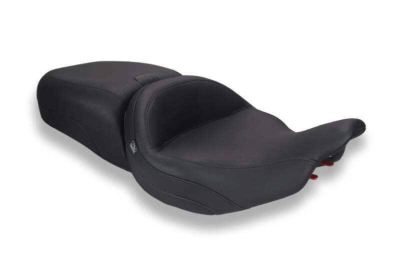 Mustang Motorcycle Mustang 2023-2026 Harley CVO Road Glide, Street Glide, Smooth ST 1pc 2Up Blk w/ Blk Thread - 89484