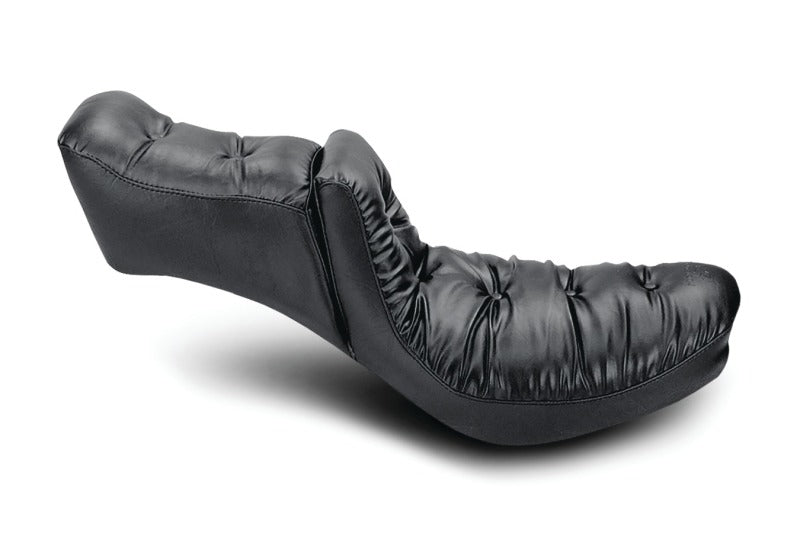 Mustang Motorcycle Mustang 2058-1984 Harley FX/FL Duke 1PC Seat Regal - Black - 75057