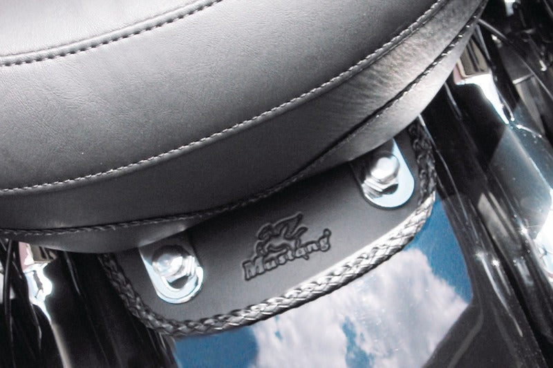 Mustang Motorcycle Mustang 97 21 Harley FL Touring Mini Fender Bib - Black - 78064