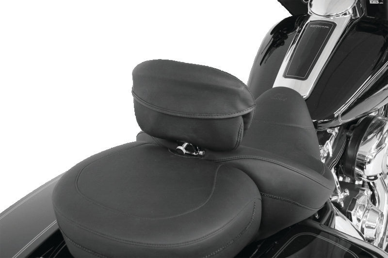 Mustang Motorcycle Mustang Driver Backrest Sport Pouch Cover - Black - 77622