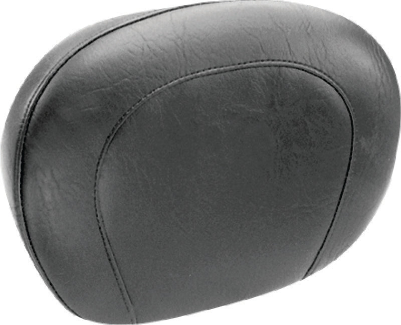 Mustang Motorcycle Mustang Harley Low Medallion Sissy Bar Pad (12 inch x 9 inch) - Black - 79059