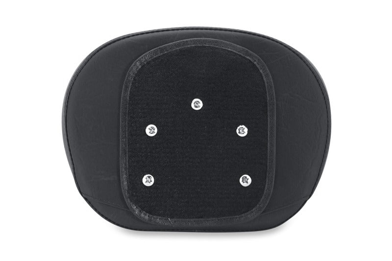 Mustang Motorcycle Mustang Honda Cruiser Accessories Sissy Bar Pad (12 inch x 9 inch) - Black - 75207