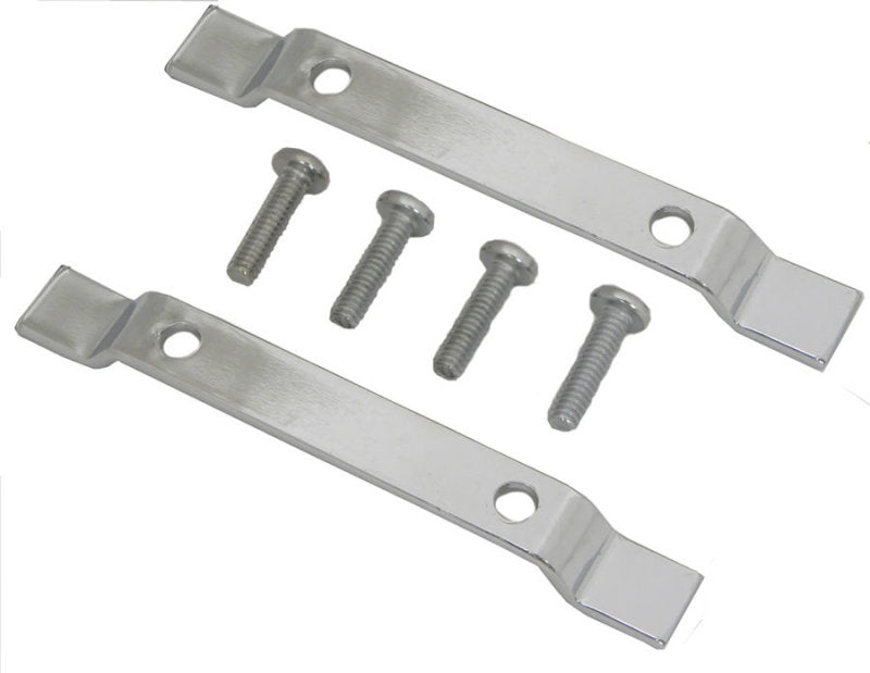 Mustang Motorcycle Mustang Sissy Bar Pad Brackets(Pair) with 4 Screws - 78008