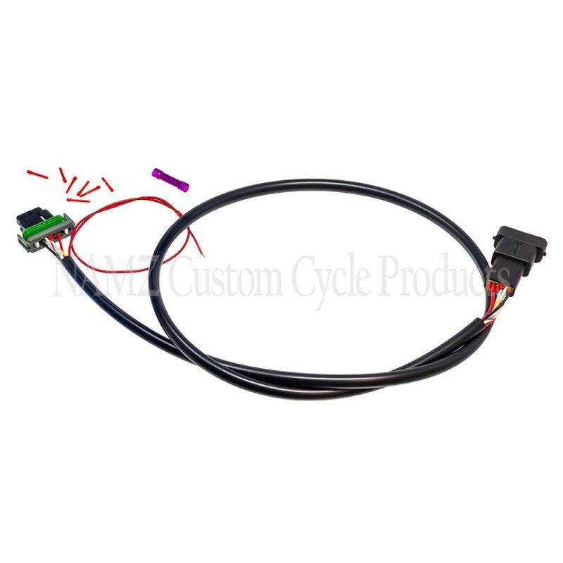 NAMZ 2014-2023 V-Twin Road King/Sportster Plug-N-Play Speedometer & Instrument Extension Harness 36in. - NSXH-CB36-A