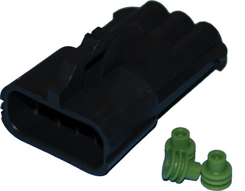NAMZ CUSTOM CYCLE Delphi WeatherPack Male Connectors - NDP-38064