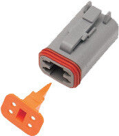 NAMZ CUSTOM CYCLE Deutsch DT Plug and Wedgelock - DP-4G