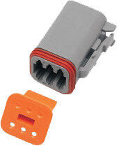 NAMZ CUSTOM CYCLE Deutsch DT Plug and Wedgelock - DP-6G