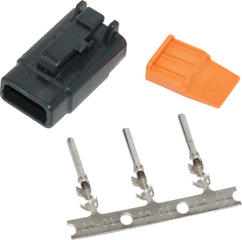 NAMZ CUSTOM CYCLE Deutsch DTM Plug and Wedgelock - MDP-3B
