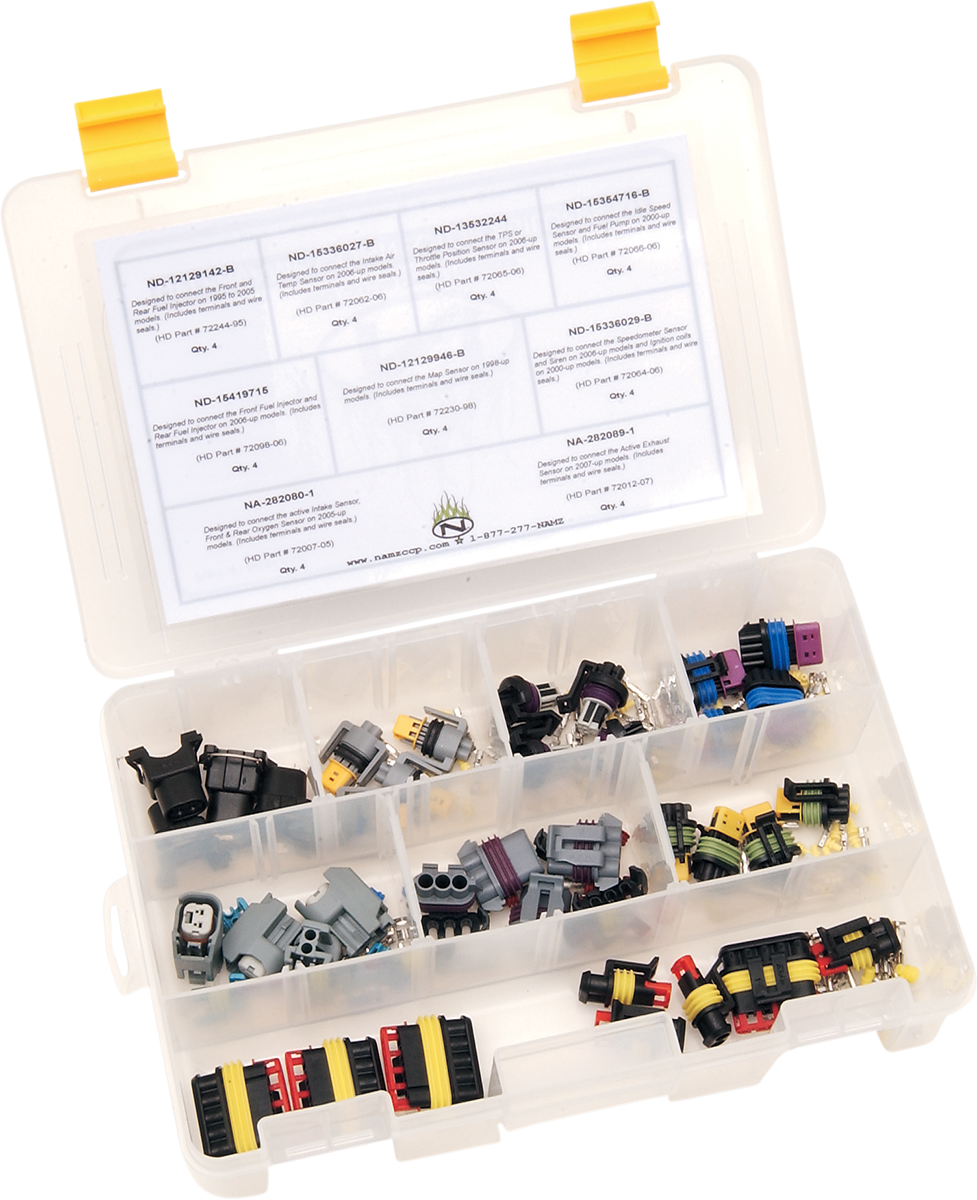 NAMZ Delphi/AMP Connector Kit - Delphi/AMP Builders Kit 2120-0209