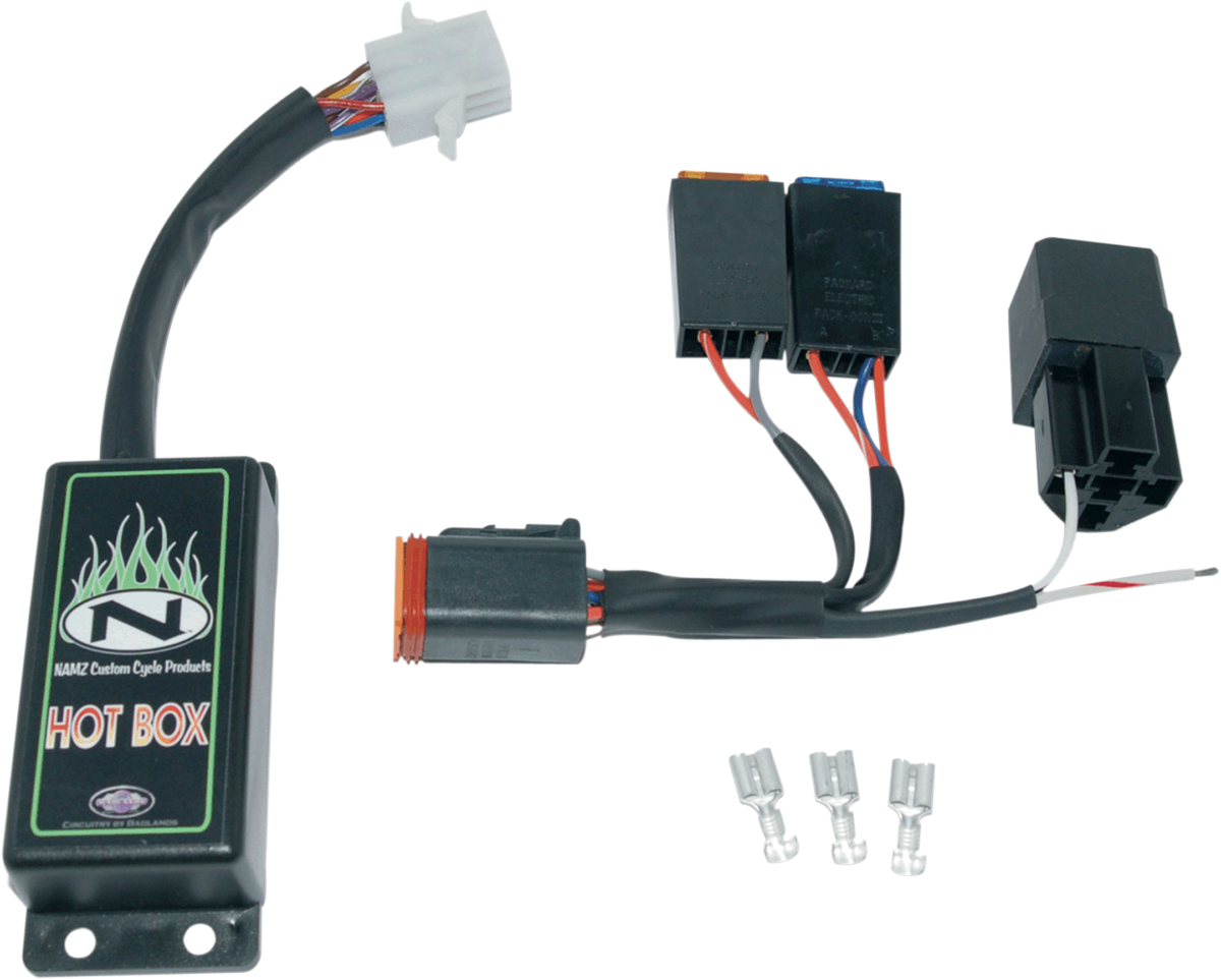 NAMZ Hot Box Wiring Harness for American Ironhorse - Hot Box Wiring Harness / '02-'05 American Ironhorse 2120-0356