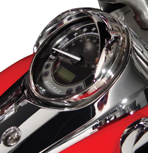 NATIONAL CYCLE Chrome Speedometer Cowl - N7801