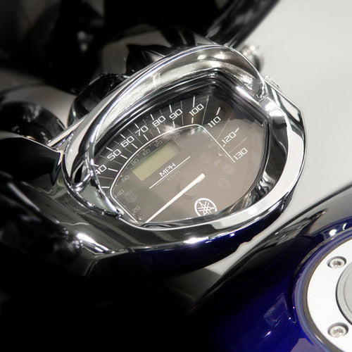 NATIONAL CYCLE Chrome Speedometer Cowl - N7830