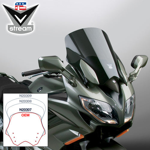 NATIONAL CYCLE Fairing Mount V-Stream Windscreen - N20307