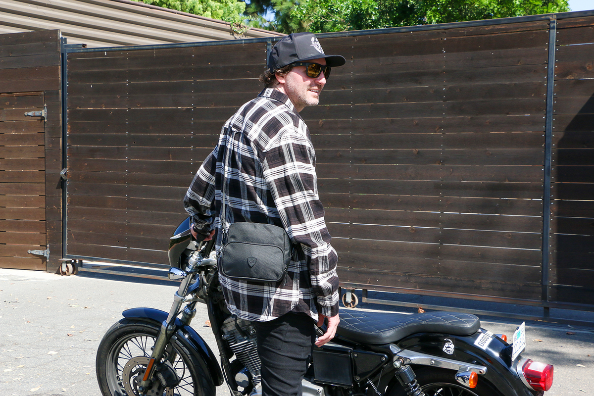NELSON RIGG Greg Lutzka Signature Cruiser Handlebar Bag - Greg Lutzka Signature Handlebar Bag / Black 3510-0175