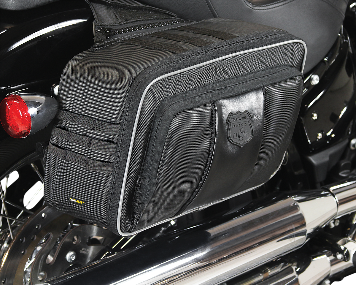 NELSON RIGG Road Trip Saddlebag - Road Trip Saddlebags / Black 3501-1730