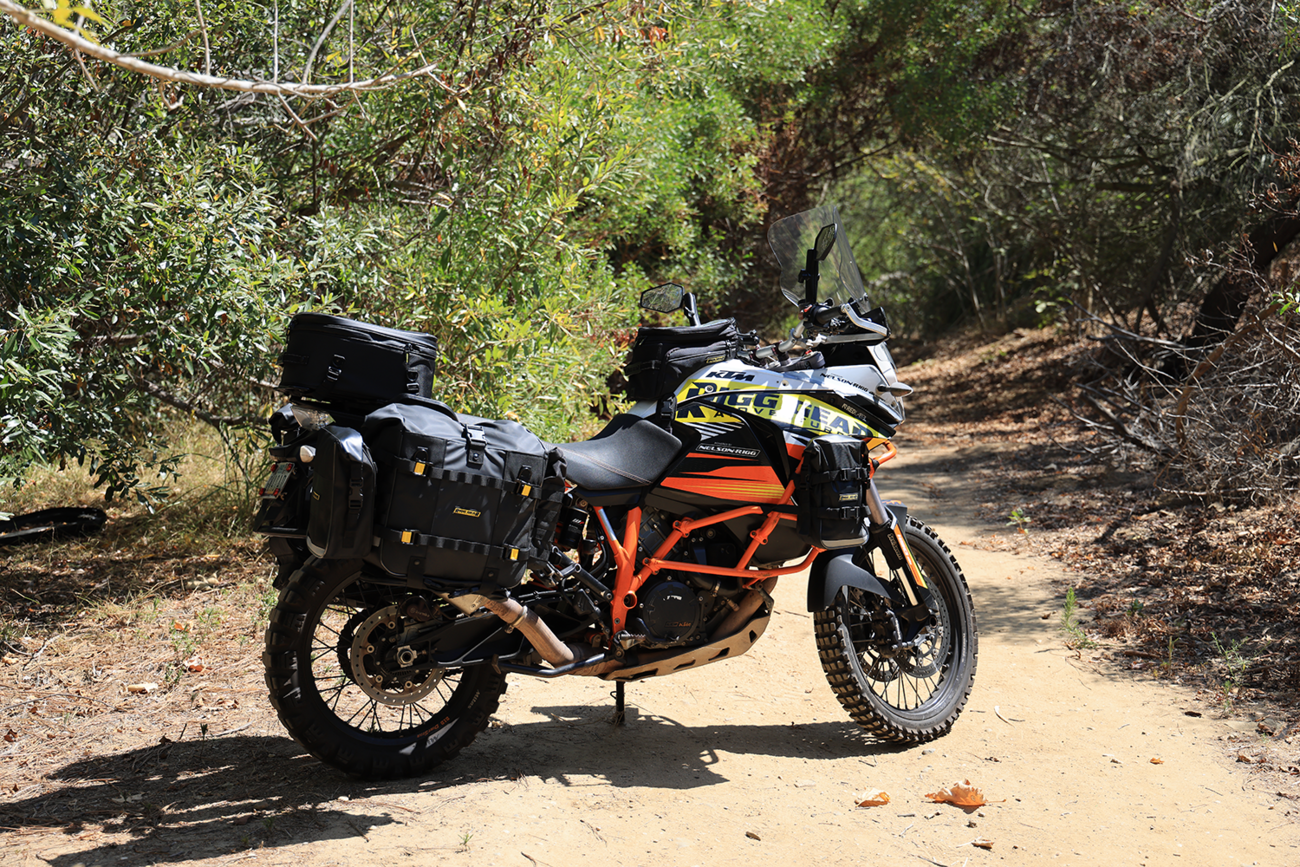 NELSON RIGG Trails End Adventure Saddlebags - Black 2851-0552