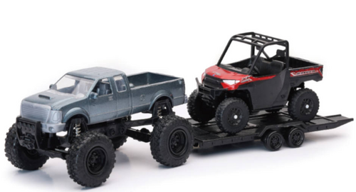 NEW-RAY Mini 4x4 Truck w/Sport Vehicle Replica - 50076A