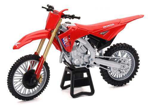 NEW-RAY REPLICA 1:12 RACE BIKE 2025 HONDA CRF450R (RED) - 58493