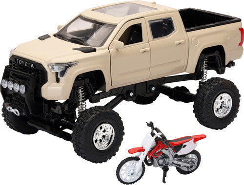 NEW-RAY Replica 4*4 Truck/Dirt Bike - SS-54456