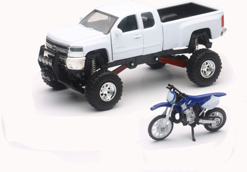NEW-RAY Truck w/Dirt Bike Replica - SS-54416
