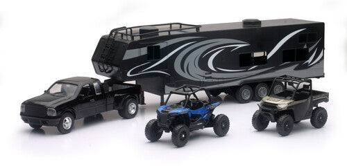 NEW-RAY Truck w/Sport Vehicle Replica - 37046