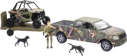 NEW-RAY Truck w/Sport Vehicle Replica - SS-76456