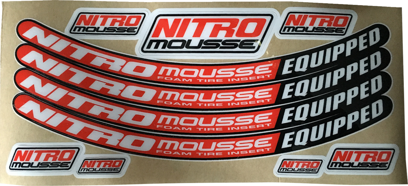 NITROMOUSSE Sticker Kit - 4320-2568