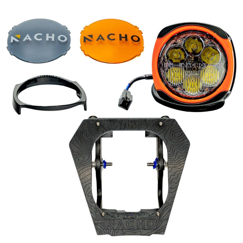 Nacho Offroad Technology Nacho Lighting 2017-2023 KTM EXC Quatro Hi/Low Plug N Play Kit - V3KT2