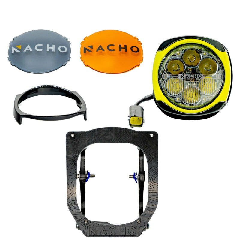 Nacho Offroad Technology Nacho Lighting 2024 Husqvarna Quatro Hi/Low Plug N Play Kit - V3HK4