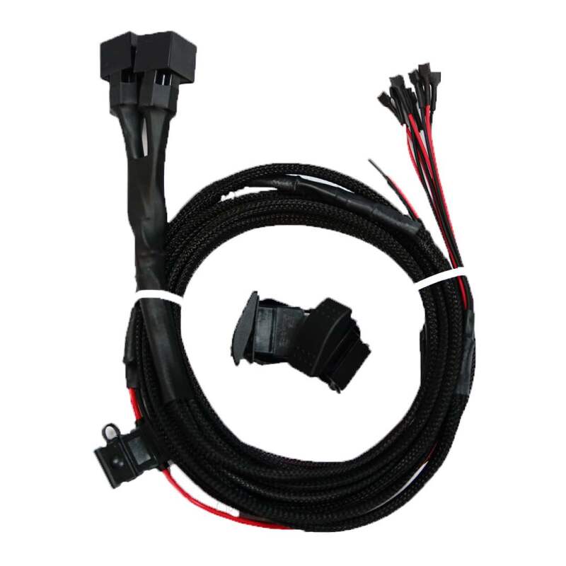 Nacho Offroad Technology Nacho Lighting 25ft Universal 4 Wire Reverse Harness w/ Switch - NAC11UHBK