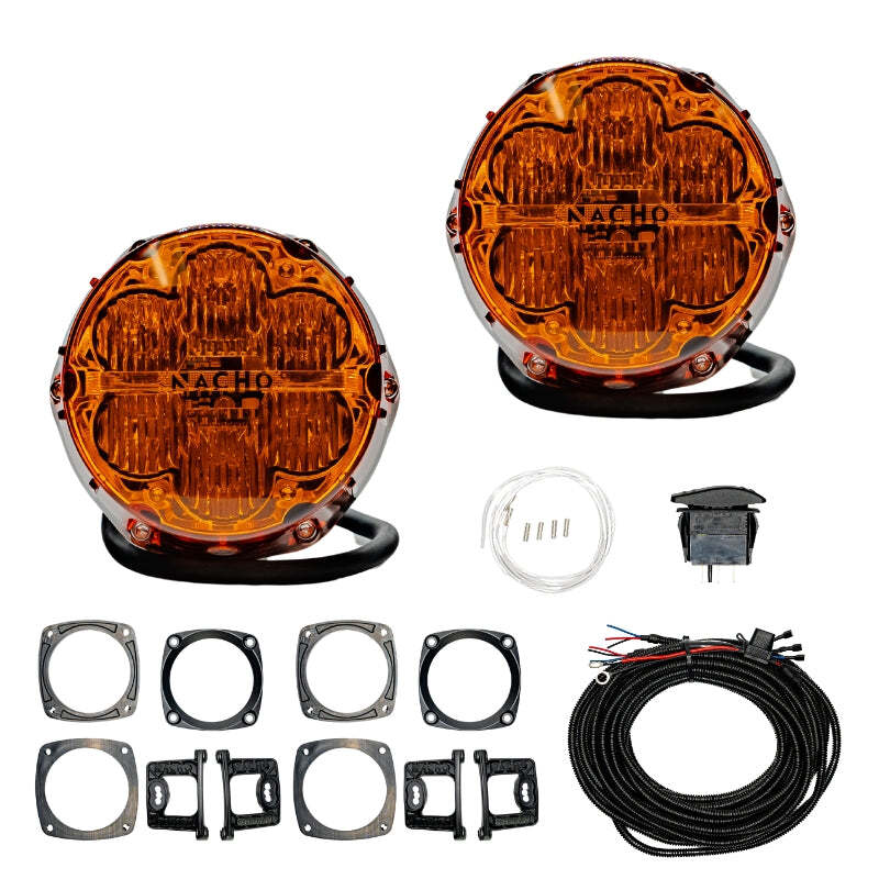 Nacho Offroad Technology Nacho Lighting Universal Reverse Kit Amber - V3FM2