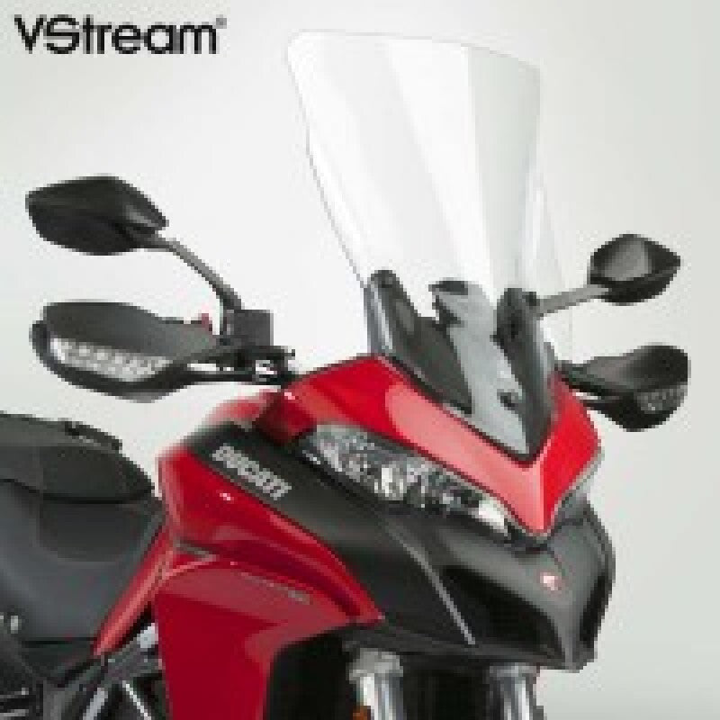 National Cycle 15+ Ducati Multistrada 937/950/950S/1200/1260 V Stream Tall Windshield-Clear - N20505