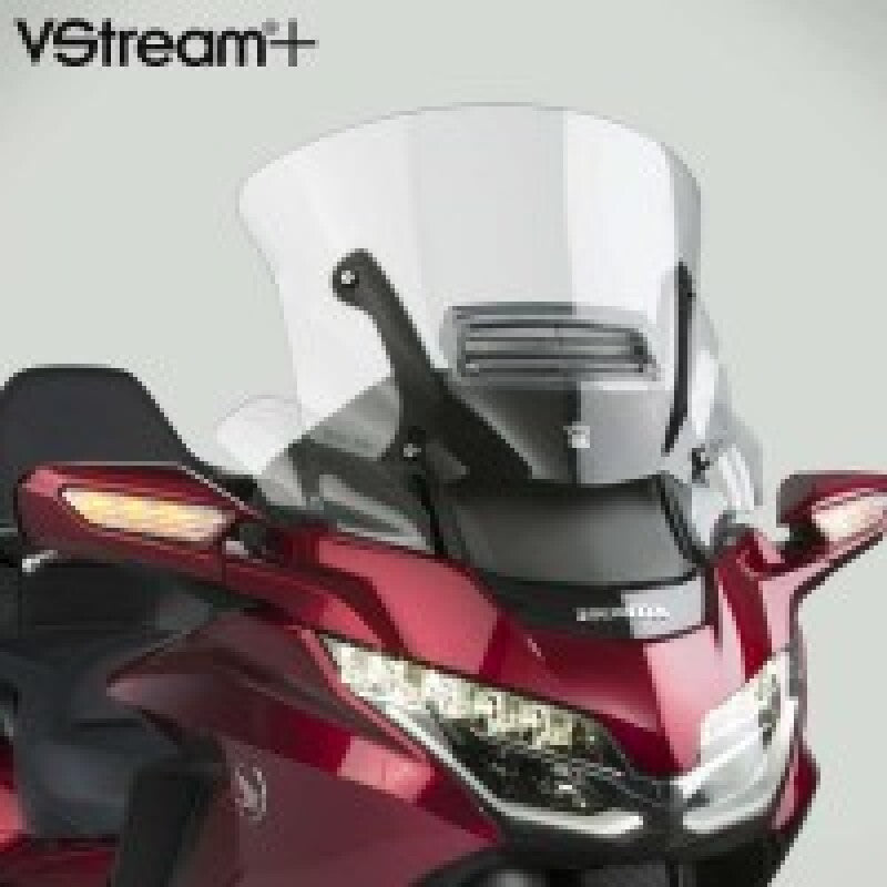National Cycle 18+ Honda GL1800 Goldwing/Deluxe - V Stream/ Wave Mid/Std. Windshield - Clear - N20019