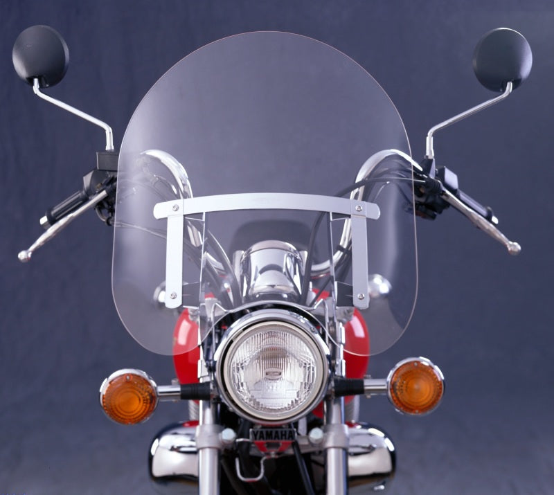 National Cycle 1983-2022 Harley XL/FXR/D/2017-2025 Hon/07+ Kaw Dakota 3 w/Low Turn Signals Windshield-Clr - NC125A