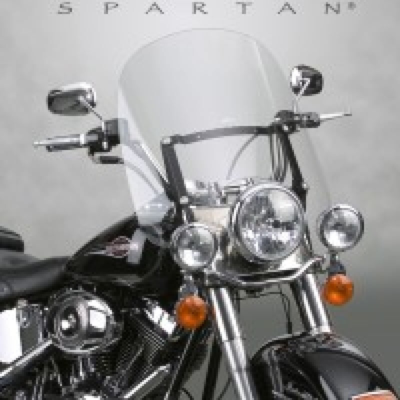 National Cycle 1986-2017 Harley-Davidson FX Softail Spartan Windshield 19 in.-Clear - N21200