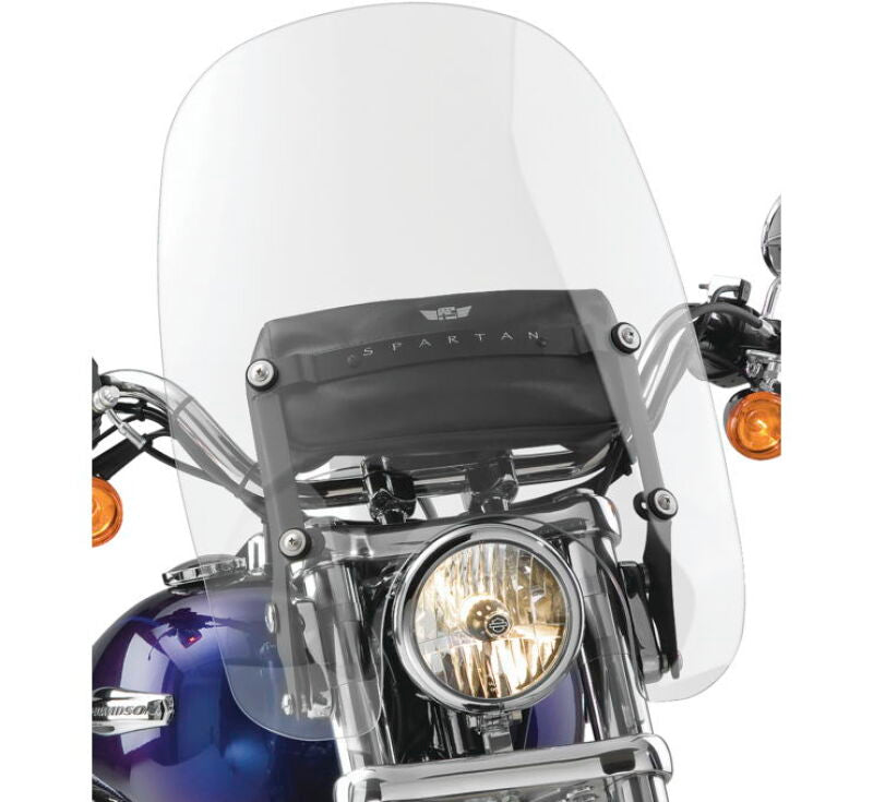 National Cycle 2006-2017 HD FX Glide/ 1983-2005 FX/ 1984-2013/2018-2022 FX Softail Spartan Windshield 19 in.- Clear - N21201