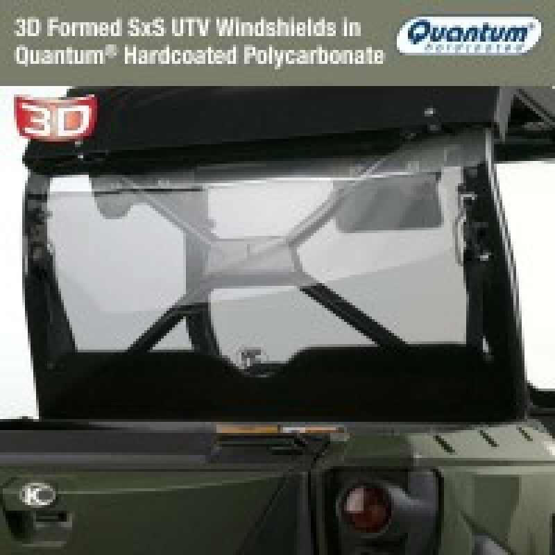 National Cycle 2015-2023 KYMCO UXV450 3D Full Rear Windshield - N30601