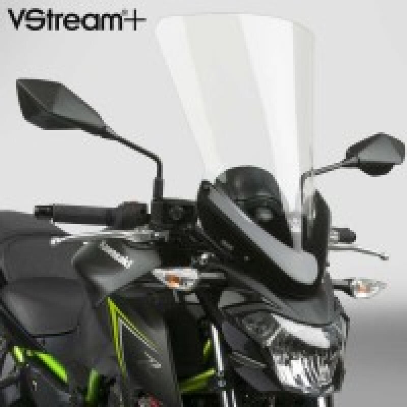 National Cycle 2017-2019 Kawasaki Z650 V Stream/ Wave Tall Windshield-Clear - N20135